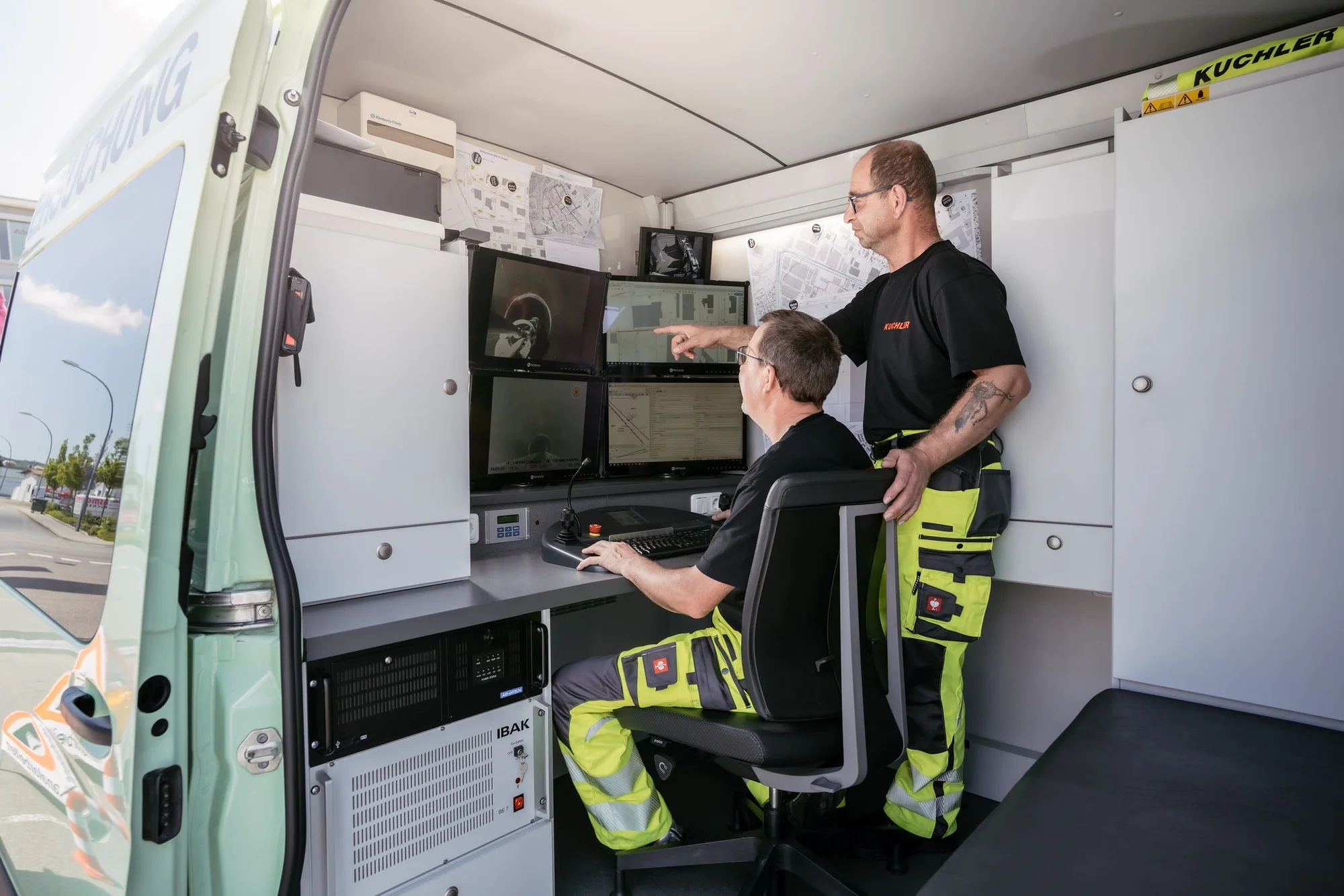 Kies absaugen mit moderner Saugtechnik